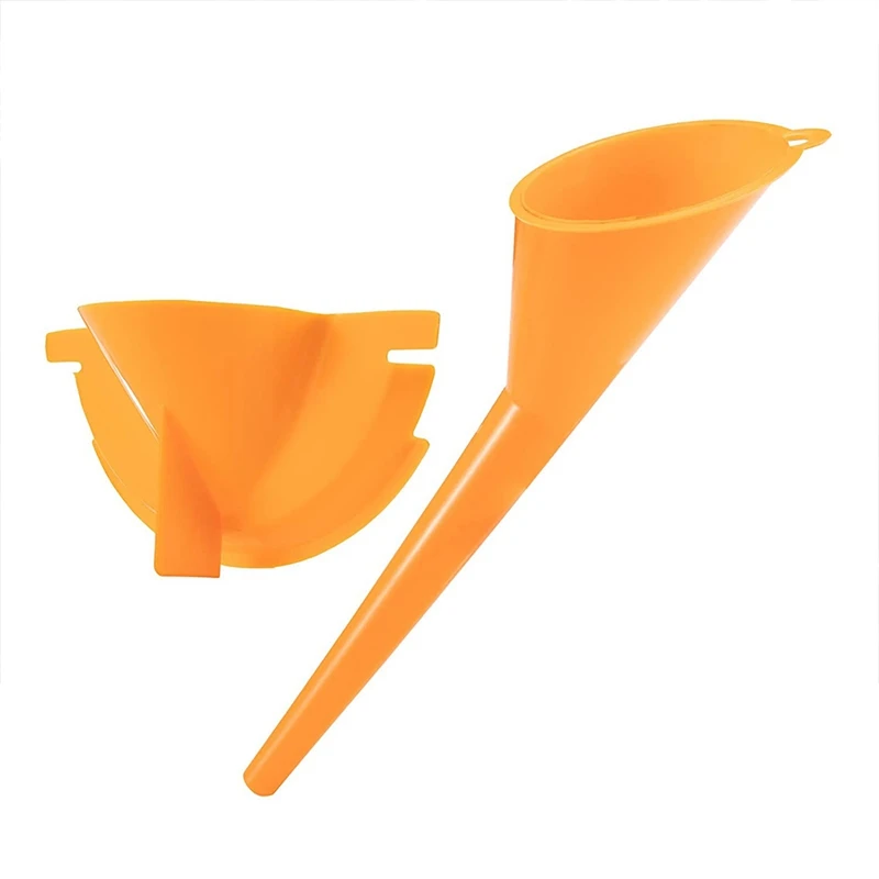 Oil Funnel Kit, 2Pcs Motorcycle Crankcase Fill Funnel Compatible with Oil Change Kits, Orange
Oil Funnel Kit, 2Pcs Motorcycle Crankcase Fill Funnel Compatible with Oil Change Kits, Orange