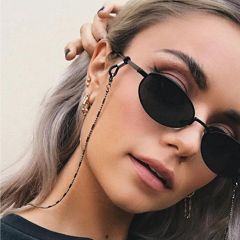 Minimalist Style Balck Bead Chain Eyeglass Chain Lanyard Reading Glasses Chains Women Accessories Sunglasses Hold Straps Cords
Minimalist Style Balck Bead Chain Eyeglass Chain Lanyard Reading Glasses Chains Women Accessories Sunglasses Hold Straps Cords