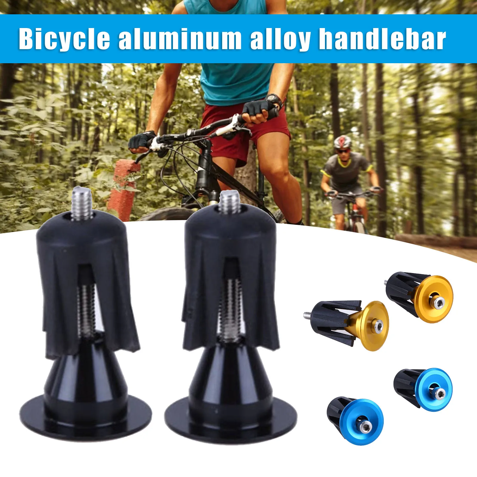 Aluminum Alloy Bar End Plugs Handlebar End Plugs Handlebar Caps for Bicycle Mountain Bike Road Bike 1 Pair MC889
Aluminum Alloy Bar End Plugs Handlebar End Plugs Handlebar Caps for Bicycle Mountain Bike Road Bike 1 Pair MC889