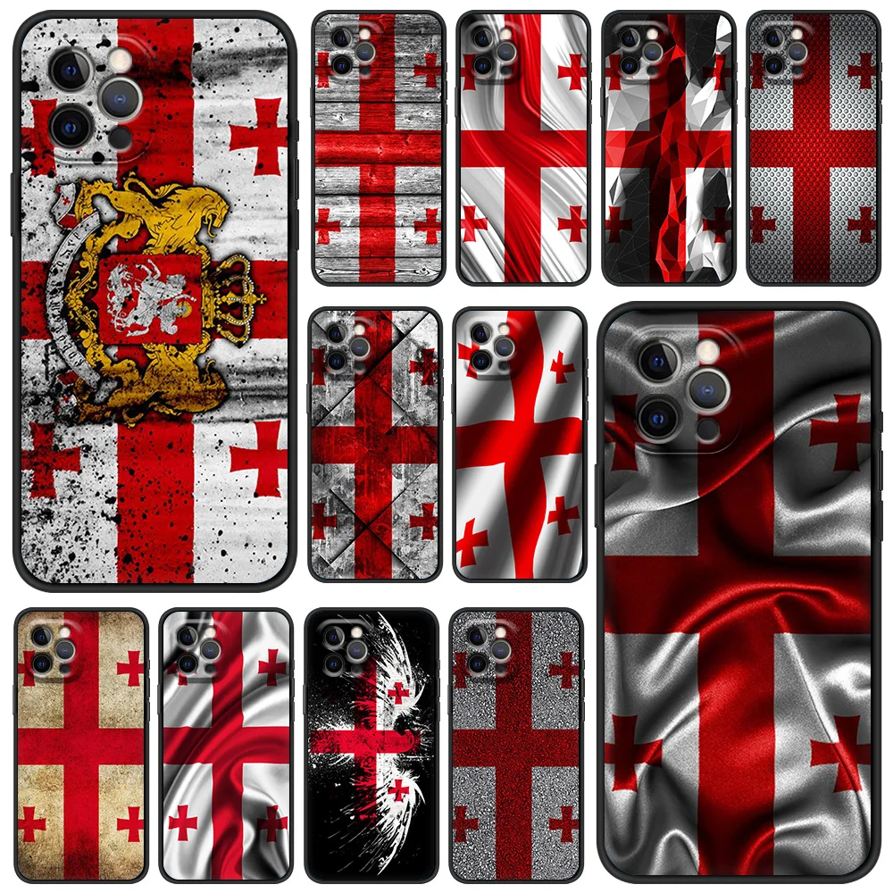 Georgia Flag Phone Case for iPhone 12 13 Pro Max XR XS X Silicone Soft TPU Shell for iPhone 11 7 8 Plus SE2020 Cover Coque Bag
Georgia Flag Phone Case for iPhone 12 13 Pro Max XR XS X Silicone Soft TPU Shell for iPhone 11 7 8 Plus SE2020 Cover Coque Bag