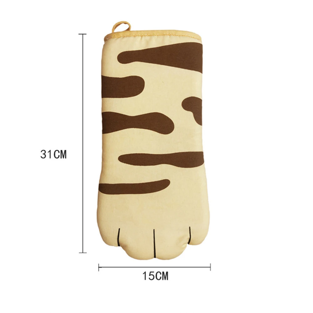 1 Set 3D Cartoon Cat Paws Oven Mitts Long Cotton Baking Insulation Microwave Heat Resistant Non-slip Gloves Animal
1 Set 3D Cartoon Cat Paws Oven Mitts Long Cotton Baking Insulation Microwave Heat Resistant Non-slip Gloves Animal