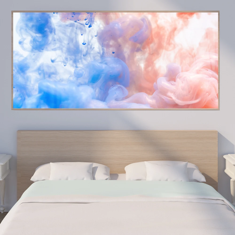 Nordic abstract oil painting splash ink art blue mobile poster living room corridor bar home decoration mural
Nordic abstract oil painting splash ink art blue mobile poster living room corridor bar home decoration mural