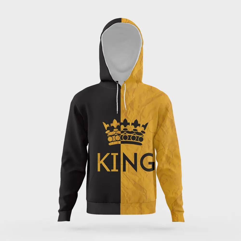 New Hoodies Sweatshirts Men Fashion 3D color matching KING printing Hip Hop Hoody autumn and spring Brand Casual Men's clothing
New Hoodies Sweatshirts Men Fashion 3D color matching KING printing Hip Hop Hoody autumn and spring Brand Casual Men's clothing