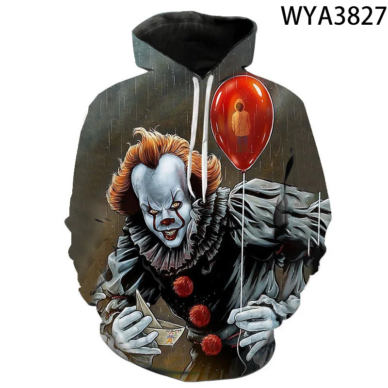 Clown 3D Printed Hoodies Cool Men Women Children Pullover Long Sleeve Boy Girl Kids Clothes Sweatshirts Coat Streetwear Coat
Clown 3D Printed Hoodies Cool Men Women Children Pullover Long Sleeve Boy Girl Kids Clothes Sweatshirts Coat Streetwear Coat