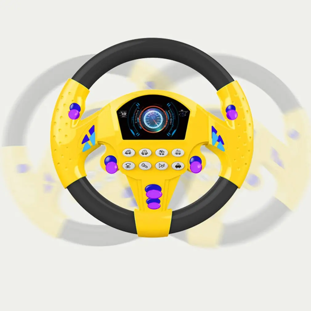 Toy car wheel kids baby interactive toy kids steering wheel with light sound simulation driving car toy education toy gift
Toy car wheel kids baby interactive toy kids steering wheel with light sound simulation driving car toy education toy gift