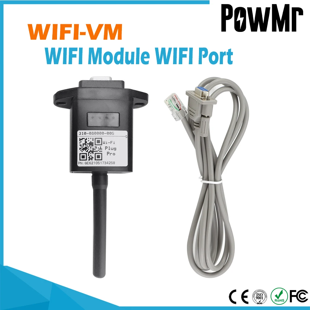 WIFI Plug Module Wireless Device With RS232 Remote Monitoring Solution For Off Grid Hybrid Solar Power Inverter WIFI Port
WIFI Plug Module Wireless Device With RS232 Remote Monitoring Solution For Off Grid Hybrid Solar Power Inverter WIFI Port