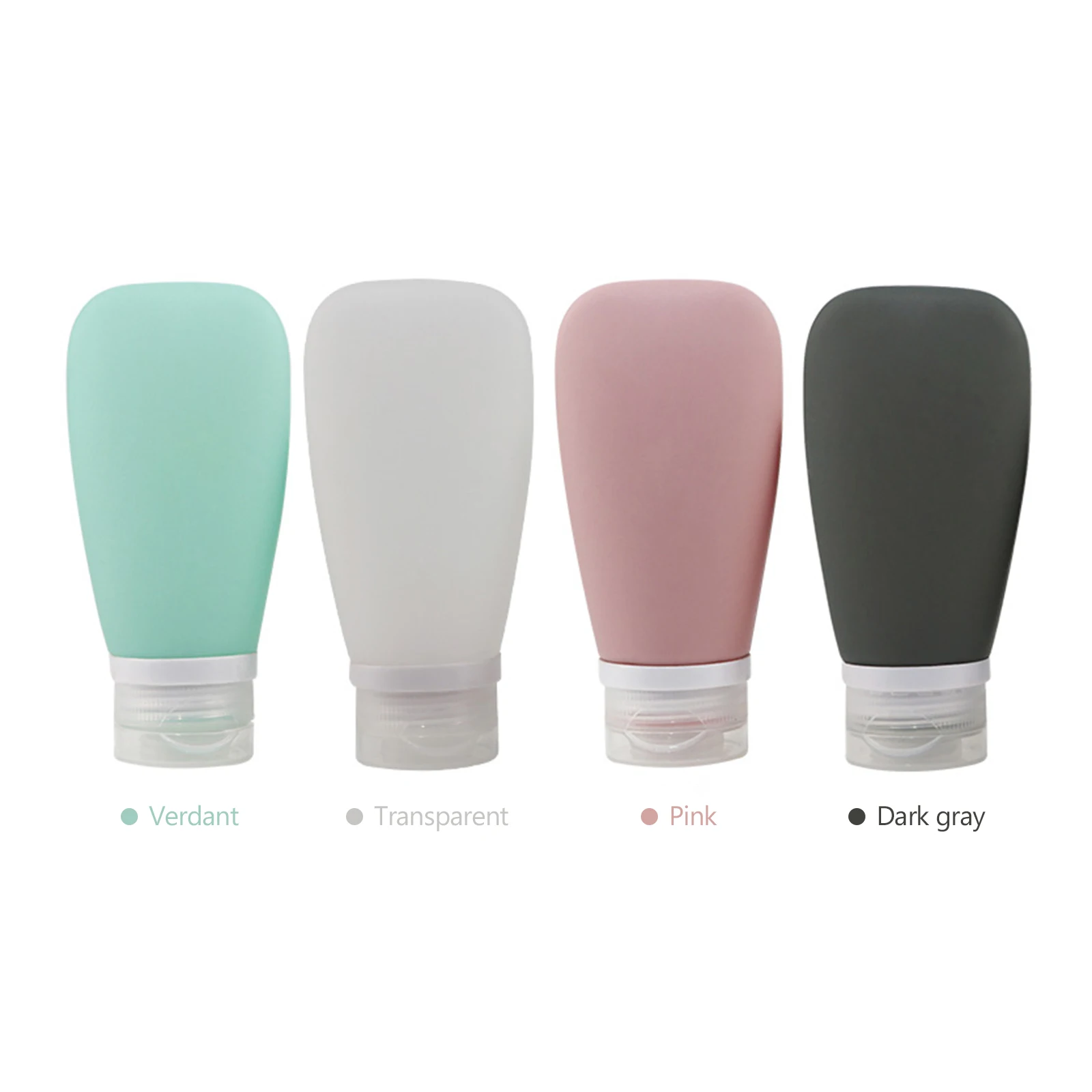 38/60/90ml Leak-proof Silicone Empty Bottle Refillable Cosmetic Jar Travel Sub-bottling Portable Shower Gel Shampoo Bottle
38/60/90ml Leak-proof Silicone Empty Bottle Refillable Cosmetic Jar Travel Sub-bottling Portable Shower Gel Shampoo Bottle