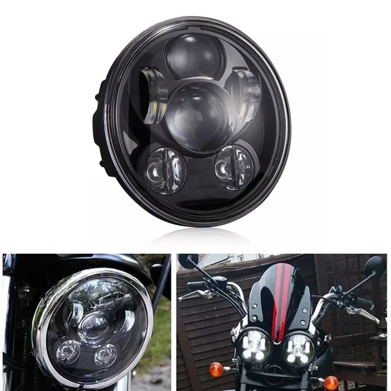 Moto Lamps H4 Headlamp Motorcycle Headlight 5-3/4" 5.75 Inch LED Headlight For Harley 883 Sportster Triple Low Rider Wide Glide
Moto Lamps H4 Headlamp Motorcycle Headlight 5-3/4" 5.75 Inch LED Headlight For Harley 883 Sportster Triple Low Rider Wide Glide