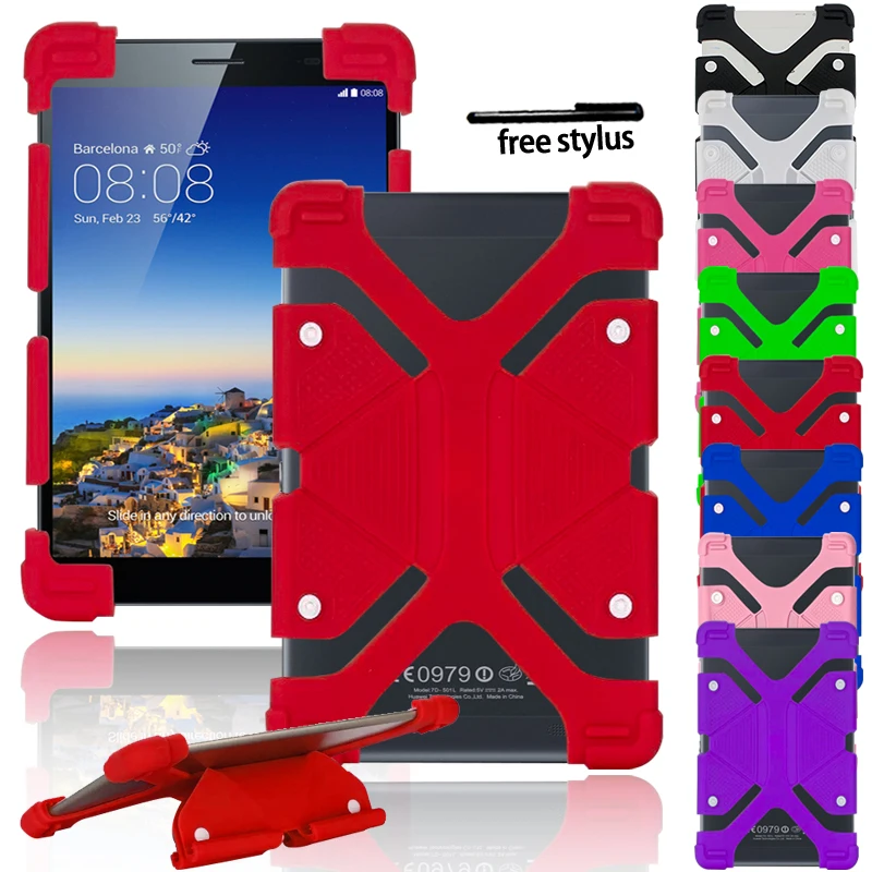 Universal Silicone Stand Cover Case For 10" Samsung Galaxy Tab 2/3/4 /Tab A 9.7 10.5" Tablet Full Four Corner Protective Case
Universal Silicone Stand Cover Case For 10" Samsung Galaxy Tab 2/3/4 /Tab A 9.7 10.5" Tablet Full Four Corner Protective Case