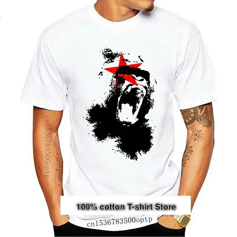 Крутая планета обезьяны-Camiseta de манга corta para hombre, camisa de la фильм GORILLA
Крутая планета обезьяны-Camiseta de манга corta para hombre, camisa de la фильм GORILLA