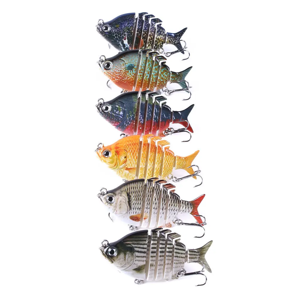 1PCS Wobblers Fishing Lures 63mm/9g Multi-section Swimbait Artificial Hard Bait Minnow Pike/Bass Crankbait Fishing tackle Lure
1PCS Wobblers Fishing Lures 63mm/9g Multi-section Swimbait Artificial Hard Bait Minnow Pike/Bass Crankbait Fishing tackle Lure