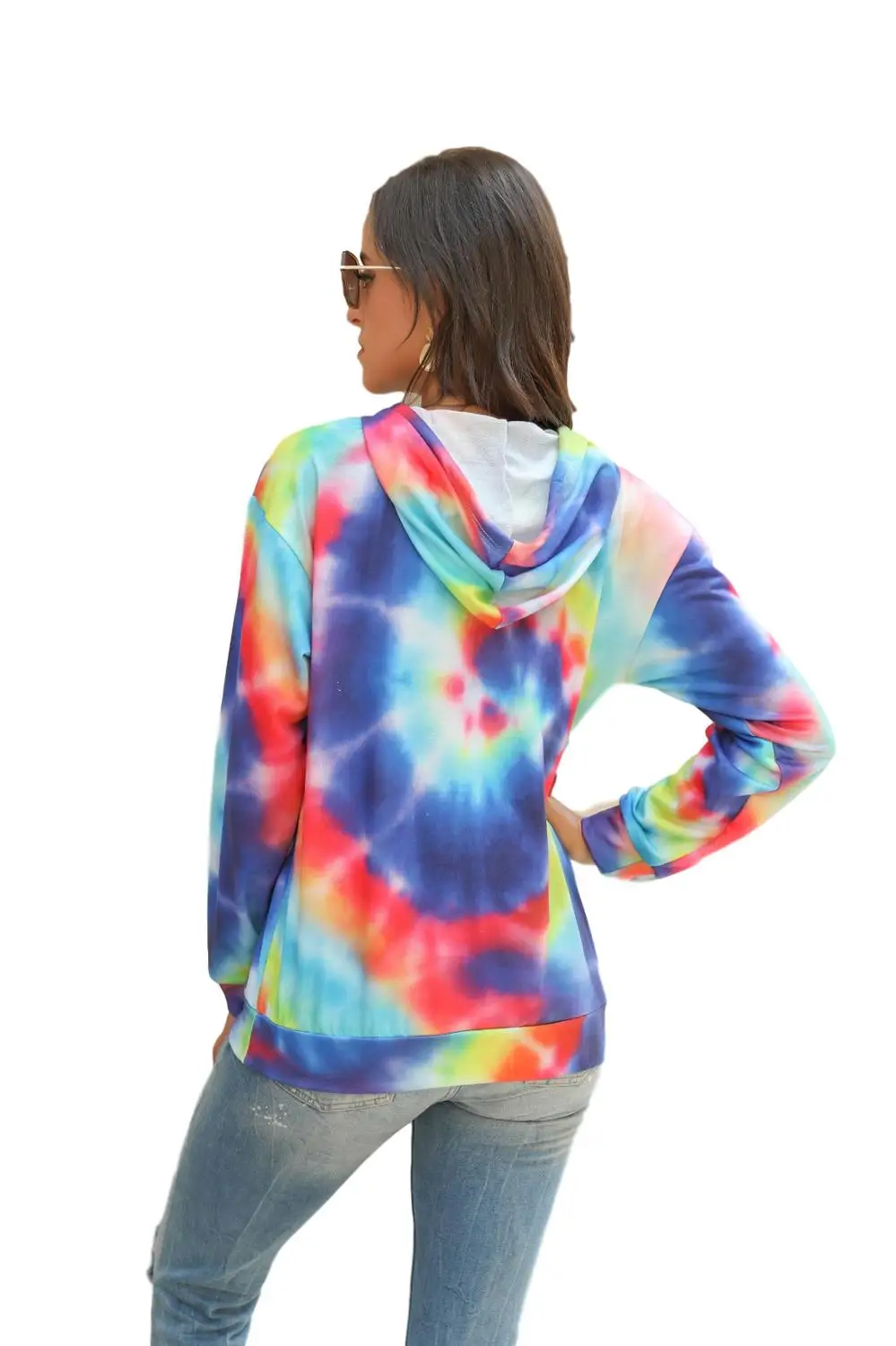 Large Size Women Casual Print Sweatshirt Hoodies Autumn Clothings New Tie Dye Tops 2020 Spiral Printing Hoody Sweatshirts
Large Size Women Casual Print Sweatshirt Hoodies Autumn Clothings New Tie Dye Tops 2020 Spiral Printing Hoody Sweatshirts