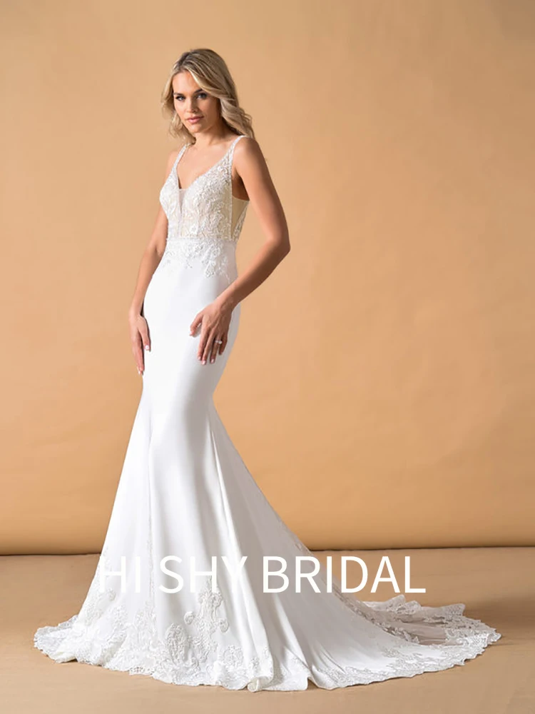 Hi Shy Bridal 2021 New Luxury Lace Wedding Dresses Suitable for Every Bride Free Tailored Plus Size and Free Shipping
Hi Shy Bridal 2021 New Luxury Lace Wedding Dresses Suitable for Every Bride Free Tailored Plus Size and Free Shipping