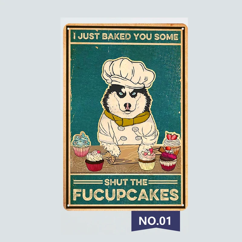 Pet Dessert Cake Pizza Metal Poster Vintage Tin Sign Hotel Restaurant Coffee Shop Bar Home Kitchen Wall Decoration 12*8 Inch
Pet Dessert Cake Pizza Metal Poster Vintage Tin Sign Hotel Restaurant Coffee Shop Bar Home Kitchen Wall Decoration 12*8 Inch