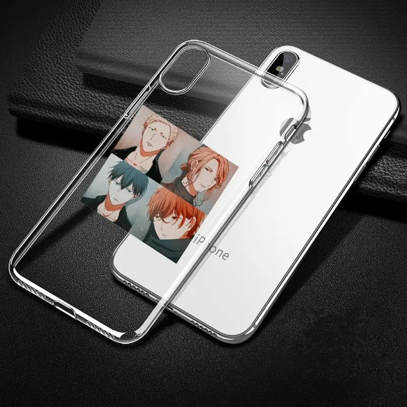Given Anime cute Phone Case Transparent for iPhone Samsung 11 12 6 7 8 9 30 Pro X Max XR Plus lite