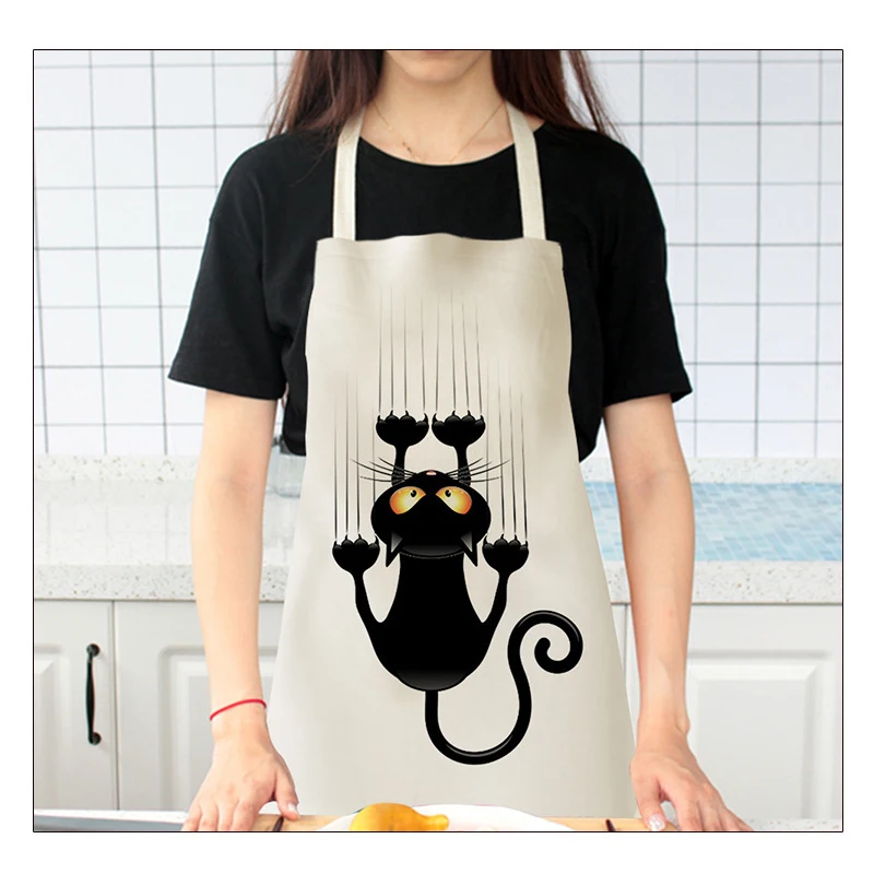 Фартук из хлопка и льна, с рисунком кота, без рукавов, с поясом, для кухни, для внешней торговли, рекламы, на заказ, Детский фартук
Фартук из хлопка и льна, с рисунком кота, без рукавов, с поясом, для кухни, для внешней торговли, рекламы, на заказ, Детский фартук