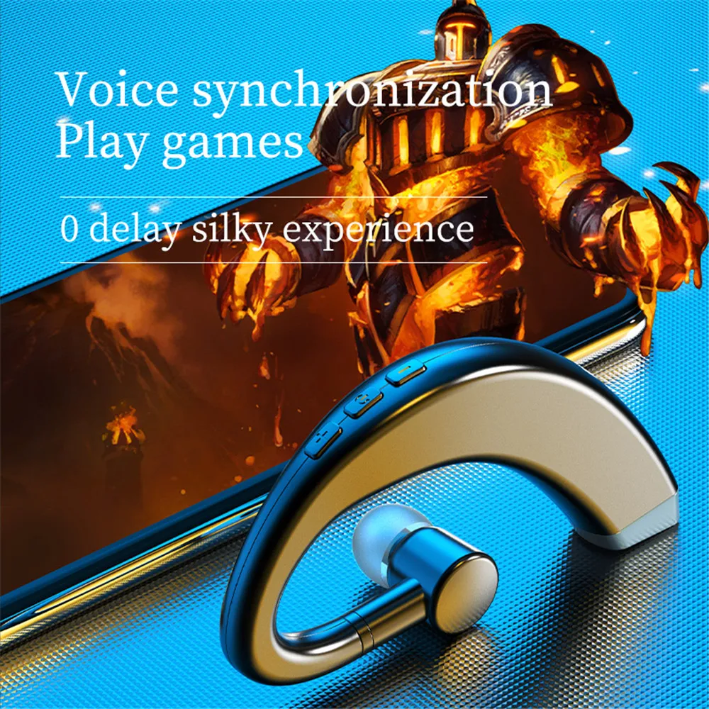 Wireless Earphone Bluetooth 5.0 Mini Headset Headphone Earpiece Stereo HIFI Business Earbud 300h Standby Waterproof Wholesale
Wireless Earphone Bluetooth 5.0 Mini Headset Headphone Earpiece Stereo HIFI Business Earbud 300h Standby Waterproof Wholesale