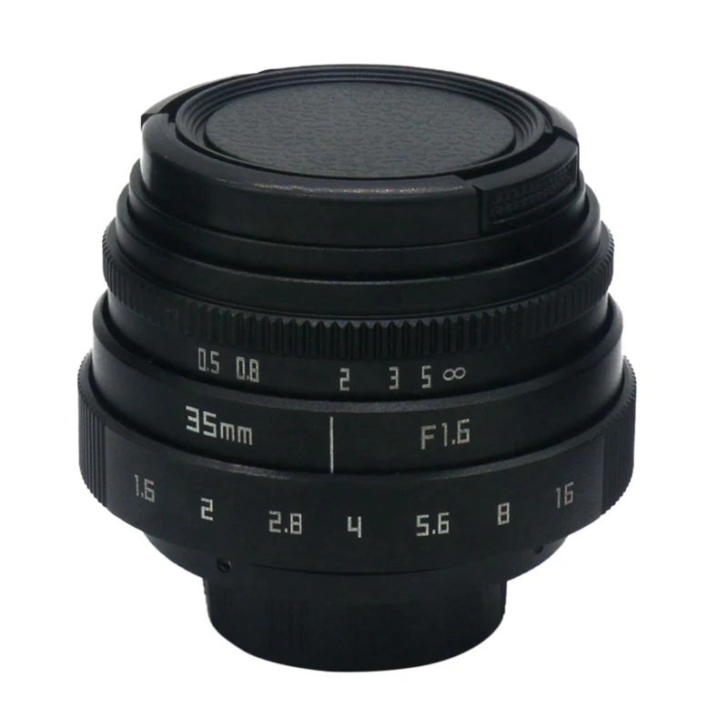 35 мм F1.6 C крепление объектива камеры с переходным кольцом для Canon EOSM M2 M3 |