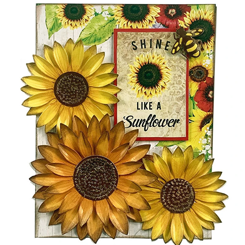 Panalisacraft Sunflower Metal Cutting Dies Stencils for DIY Scrapbooking/album Decorative Embossing DIY Paper Cards
Panalisacraft Sunflower Metal Cutting Dies Stencils for DIY Scrapbooking/album Decorative Embossing DIY Paper Cards