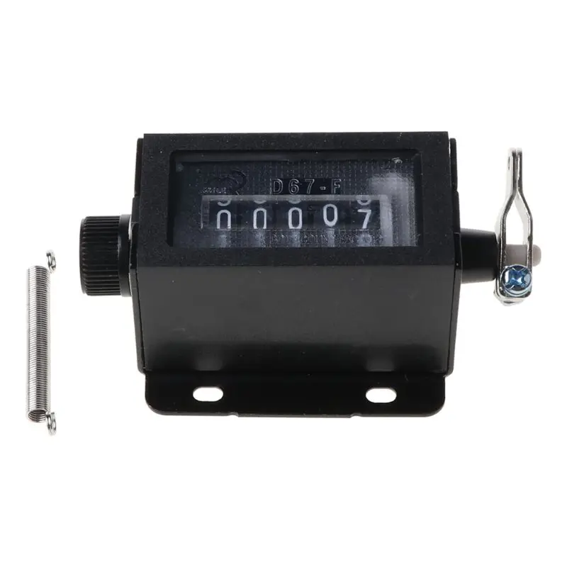 D67-F 5 Digits Mechanical Pull Stroke Counter Black Casing Resettable
D67-F 5 Digits Mechanical Pull Stroke Counter Black Casing Resettable