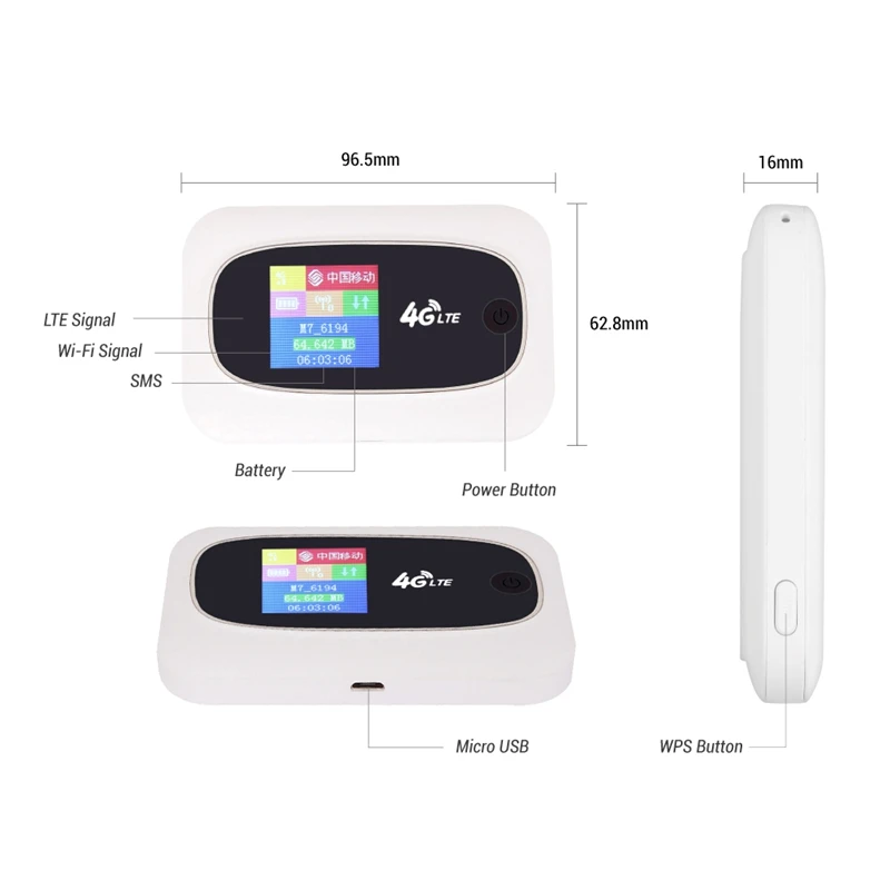 4G LTE 300Mbps WIFI Router Portable 3/4G Lte Mobile Hotspot Car Wifi Router SIM Unlocked for Europe Asia Africa
4G LTE 300Mbps WIFI Router Portable 3/4G Lte Mobile Hotspot Car Wifi Router SIM Unlocked for Europe Asia Africa
