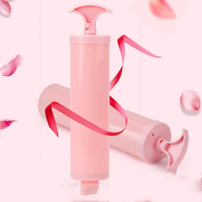 Portable Vacuum Compression Bag Suction Pump Multifunction Manual Exhaust Bucket Household Raw Materials PVC Material Pink Whit
Portable Vacuum Compression Bag Suction Pump Multifunction Manual Exhaust Bucket Household Raw Materials PVC Material Pink Whit