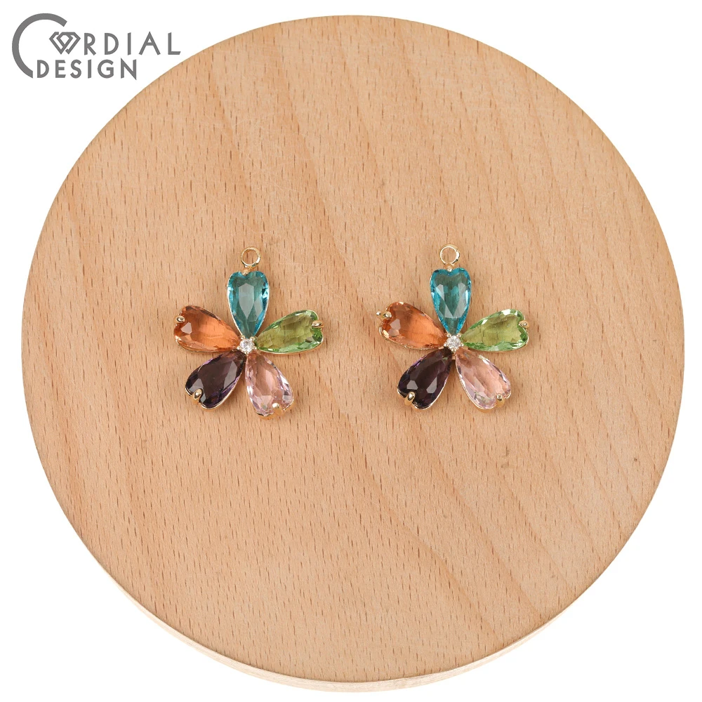Cordial Design 30Pcs 23*25MM Jewelry Accessories/Earring Findings/Hand Made/DIY Making/Crystal Pendant For Necklace/CZ Charms
Cordial Design 30Pcs 23*25MM Jewelry Accessories/Earring Findings/Hand Made/DIY Making/Crystal Pendant For Necklace/CZ Charms