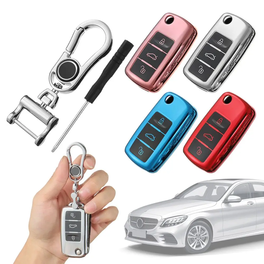 New Polo Bora Tiguan Passat Golf 6 Lavida Scirocco Soft TPU Protection Car Key Case Shell Cover Durable Auto Accessories
New Polo Bora Tiguan Passat Golf 6 Lavida Scirocco Soft TPU Protection Car Key Case Shell Cover Durable Auto Accessories