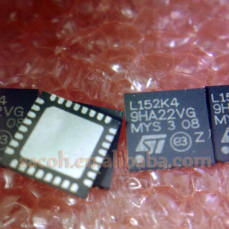 5 шт./лот Новинка OriginaI STM8L152K4U6 L152K4 или STM8L152K4U3 или STM8L152K6U6 или STM8L152K6U3 STM8L152 QFN-32 8-битный мощность MCU
5 шт./лот Новинка OriginaI STM8L152K4U6 L152K4 или STM8L152K4U3 или STM8L152K6U6 или STM8L152K6U3 STM8L152 QFN-32 8-битный мощность MCU