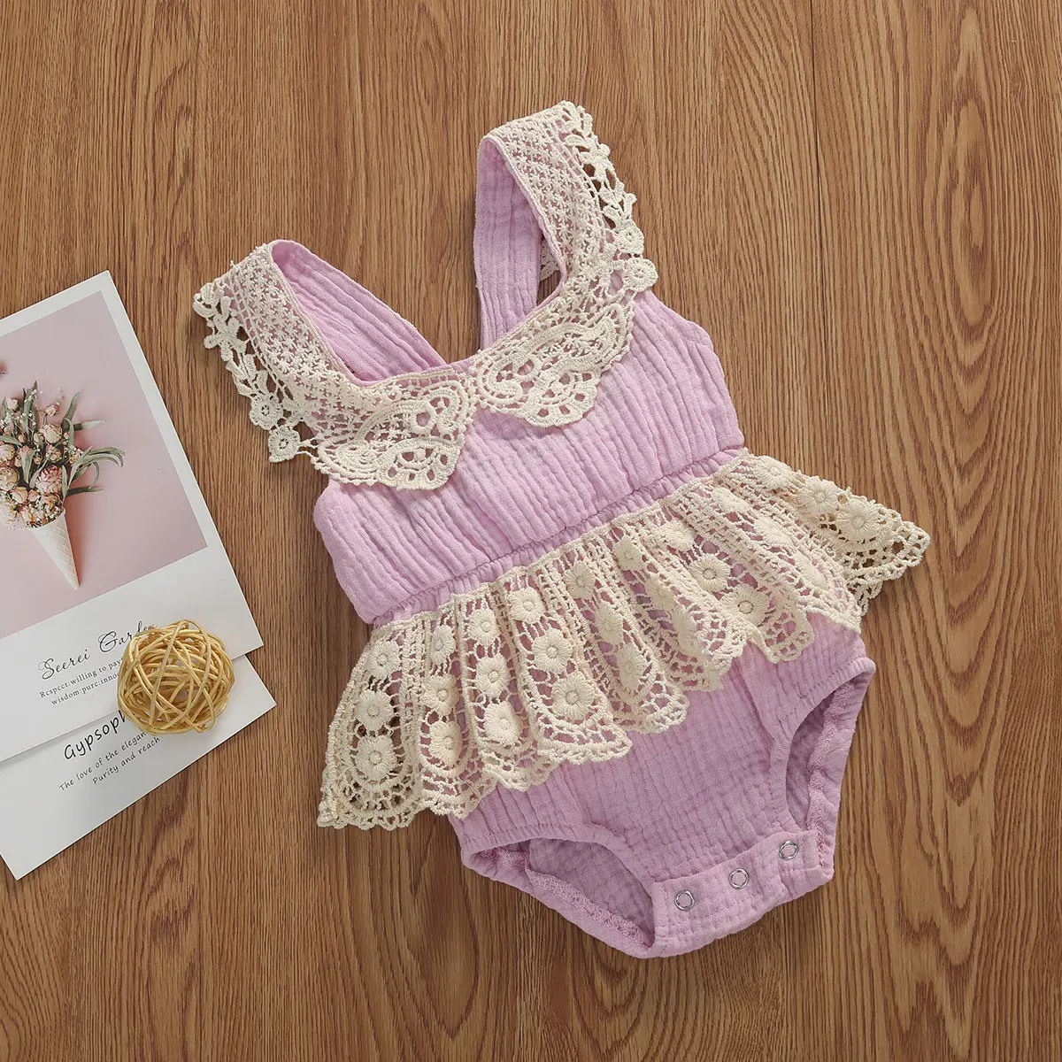 Fashion Baby Girls Sleeveless Cotton Solid Lace Bodysuit Summer Casual Outfits 0-24M
Fashion Baby Girls Sleeveless Cotton Solid Lace Bodysuit Summer Casual Outfits 0-24M