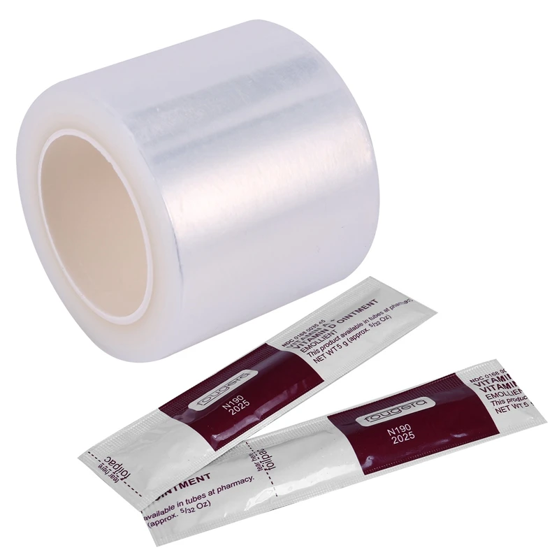 1Pcs Semi Permanent Tattoo Embroidery Barrier Film With 100Pcs Fougera Vitamin Ointment Anti Scar Tattoo Aftercare Cream
1Pcs Semi Permanent Tattoo Embroidery Barrier Film With 100Pcs Fougera Vitamin Ointment Anti Scar Tattoo Aftercare Cream
