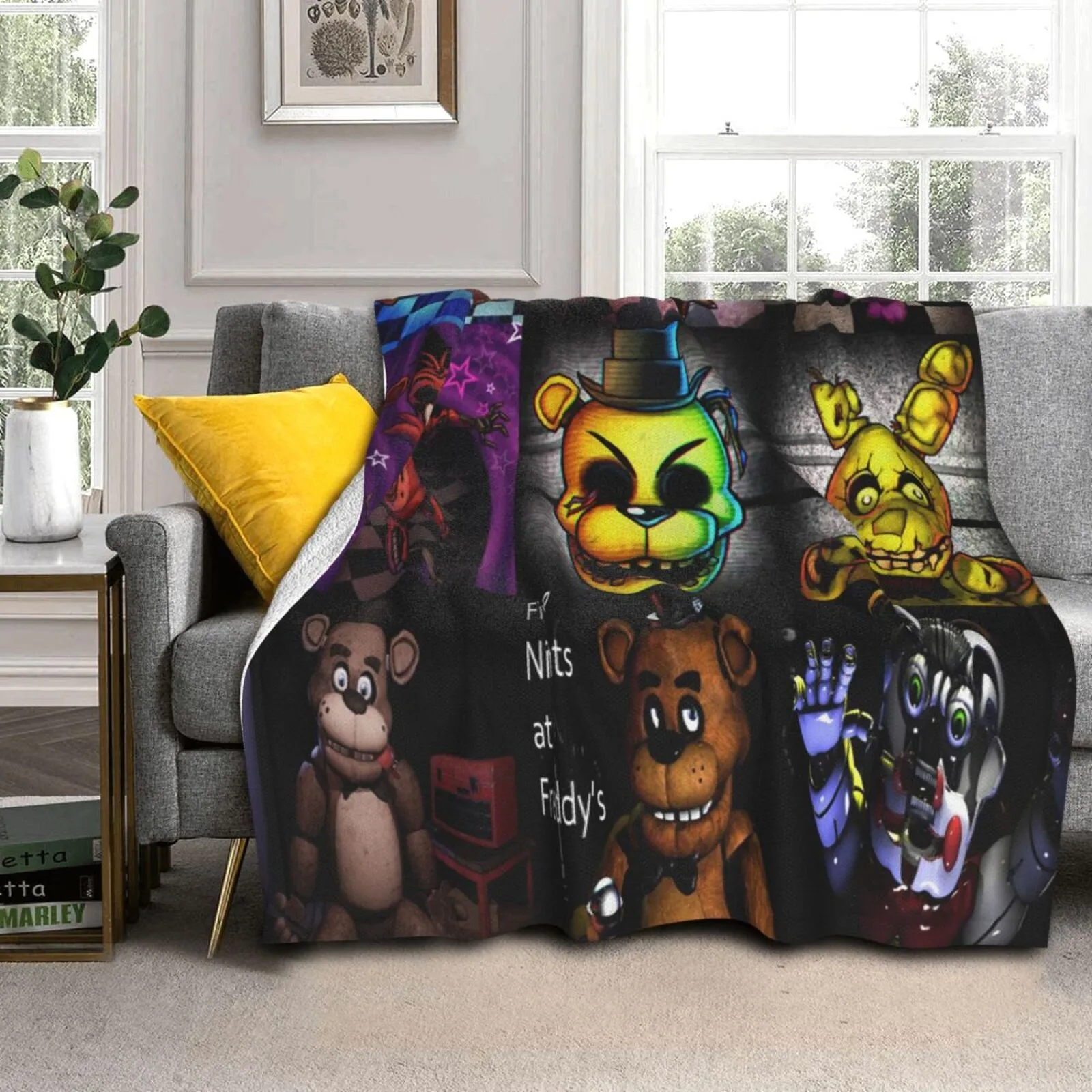 Five Nights Sheep blankets Adult Fashion Quilts Home Office Washable Duvet Casual Kids Girls Sherpa Blanket
Five Nights Sheep blankets Adult Fashion Quilts Home Office Washable Duvet Casual Kids Girls Sherpa Blanket