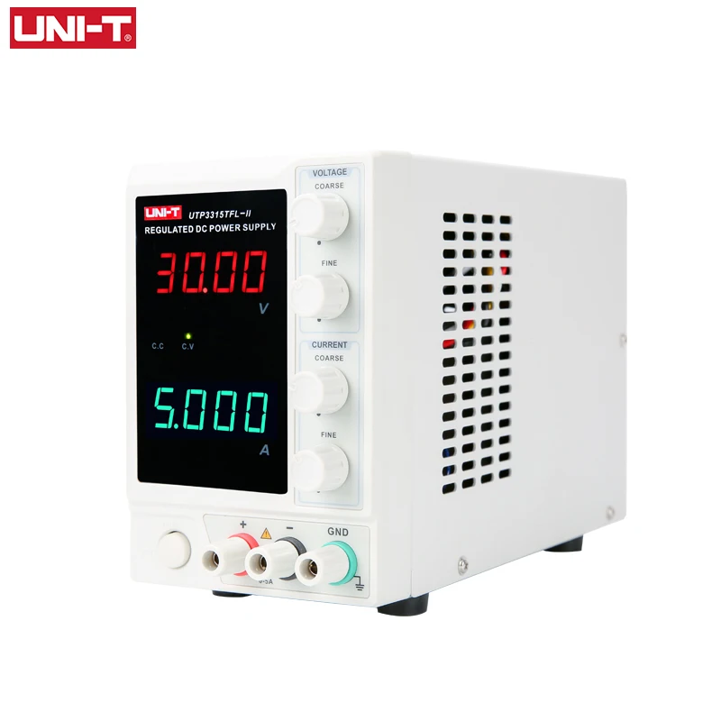 UNI-T 3315TFL-II, Линейный источник питания постоянного тока, регулируемый, 30 В, 3 А, 5 А, одноканальный Benchtop для ремонта телефонов
UNI-T 3315TFL-II, Линейный источник питания постоянного тока, регулируемый, 30 В, 3 А, 5 А, одноканальный Benchtop для ремонта телефонов