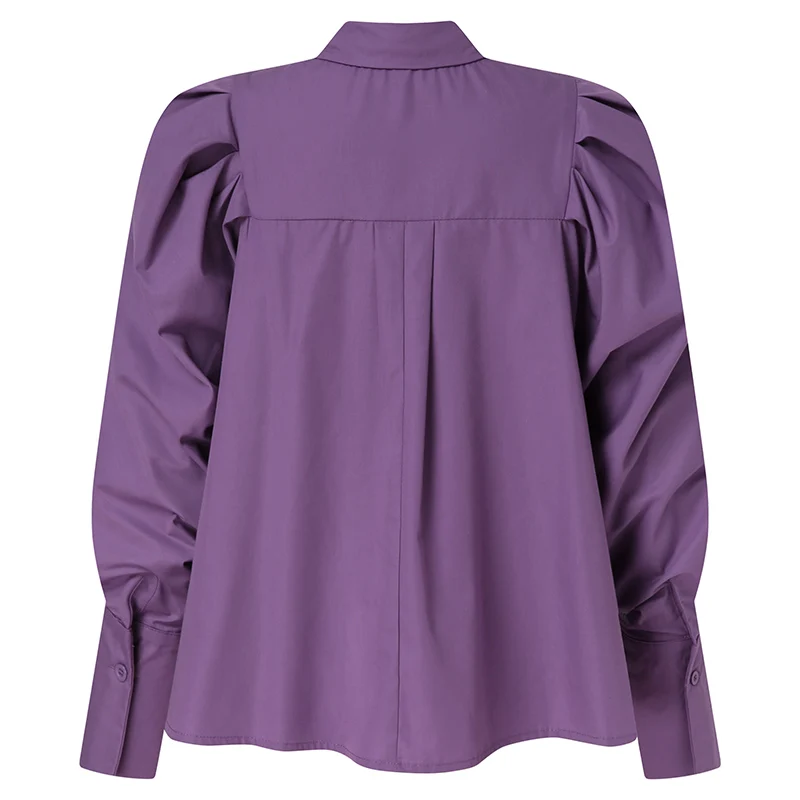 Women Fashion Tops and Blouses Celmia Casual Office Puff Sleeve Shirts Loose Solid Color Vintage Streetwear Blusas Buttons Top 7
Women Fashion Tops and Blouses Celmia Casual Office Puff Sleeve Shirts Loose Solid Color Vintage Streetwear Blusas Buttons Top 7
