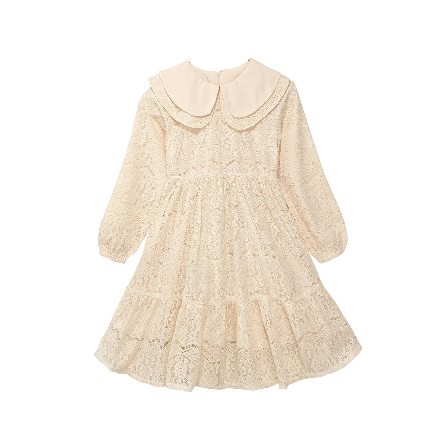 Girl Dresses Spring Summer Peter Pan Collar Kids Dresses for Girls Hollow Lace Princess Dress Elegant Children's Clothing 4 -16Y
Girl Dresses Spring Summer Peter Pan Collar Kids Dresses for Girls Hollow Lace Princess Dress Elegant Children's Clothing 4 -16Y