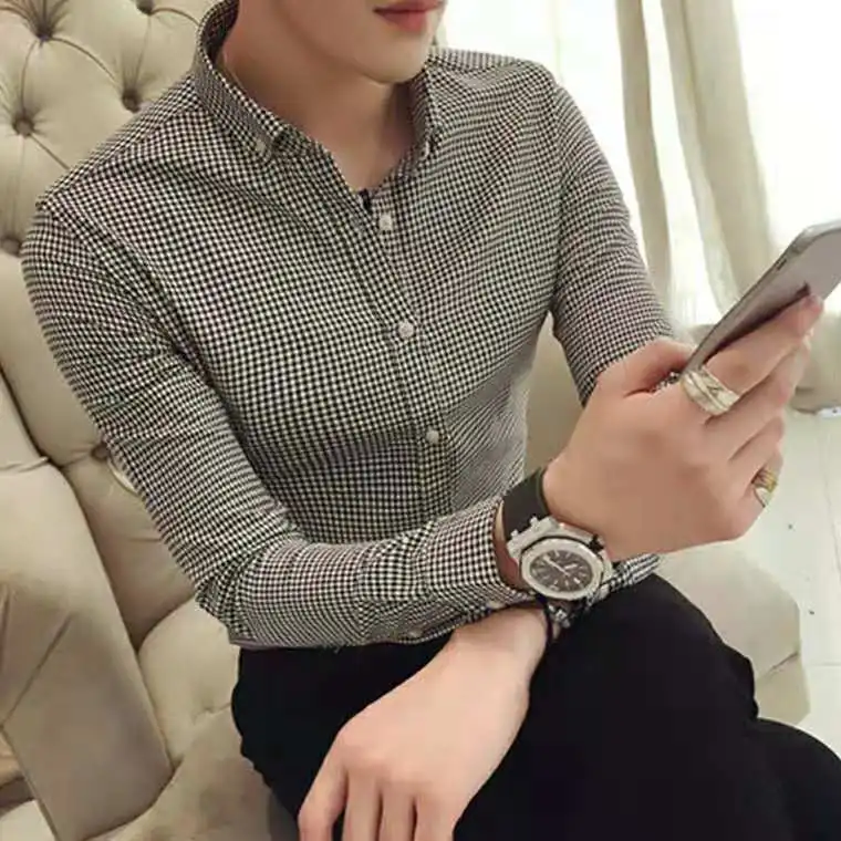 2020 New Autumn Winter Men Business Warm Velvet Shirt Male Classic Man Korean Style Button Plaid Casual Shirts Tops K97
2020 New Autumn Winter Men Business Warm Velvet Shirt Male Classic Man Korean Style Button Plaid Casual Shirts Tops K97