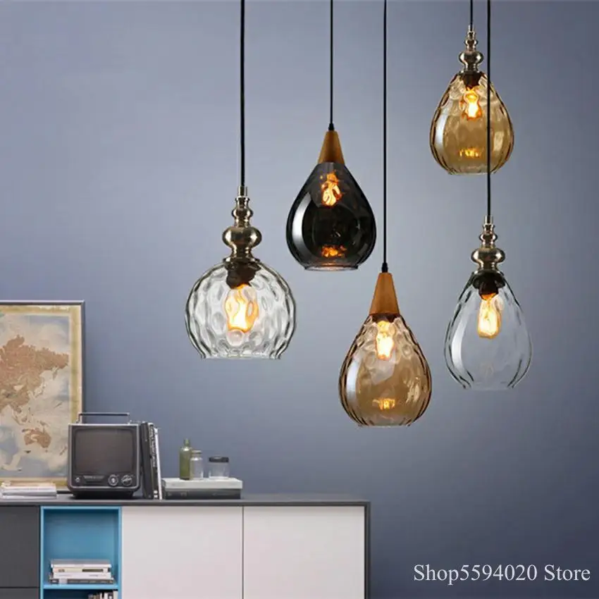 Nordic Loft Vintage Glass Pendant Lights Led Pendant Lamp Coffee Decor Hanging Lamp Suspension Luminaire Led Industrial Lamp
Nordic Loft Vintage Glass Pendant Lights Led Pendant Lamp Coffee Decor Hanging Lamp Suspension Luminaire Led Industrial Lamp