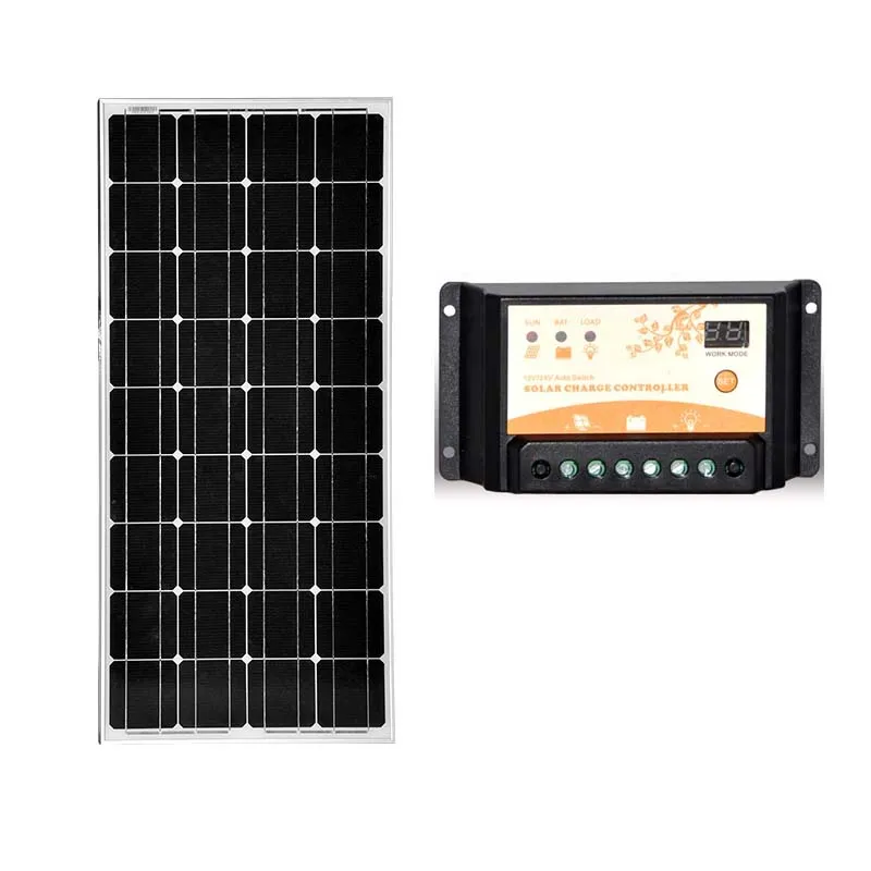 Solar Kit Solar Panel 100w 12v Monocrystalline Waterproof Solar Charger Controller 12v/24v 20A PWM Motorhome Caravan Car Camp
Solar Kit Solar Panel 100w 12v Monocrystalline Waterproof Solar Charger Controller 12v/24v 20A PWM Motorhome Caravan Car Camp