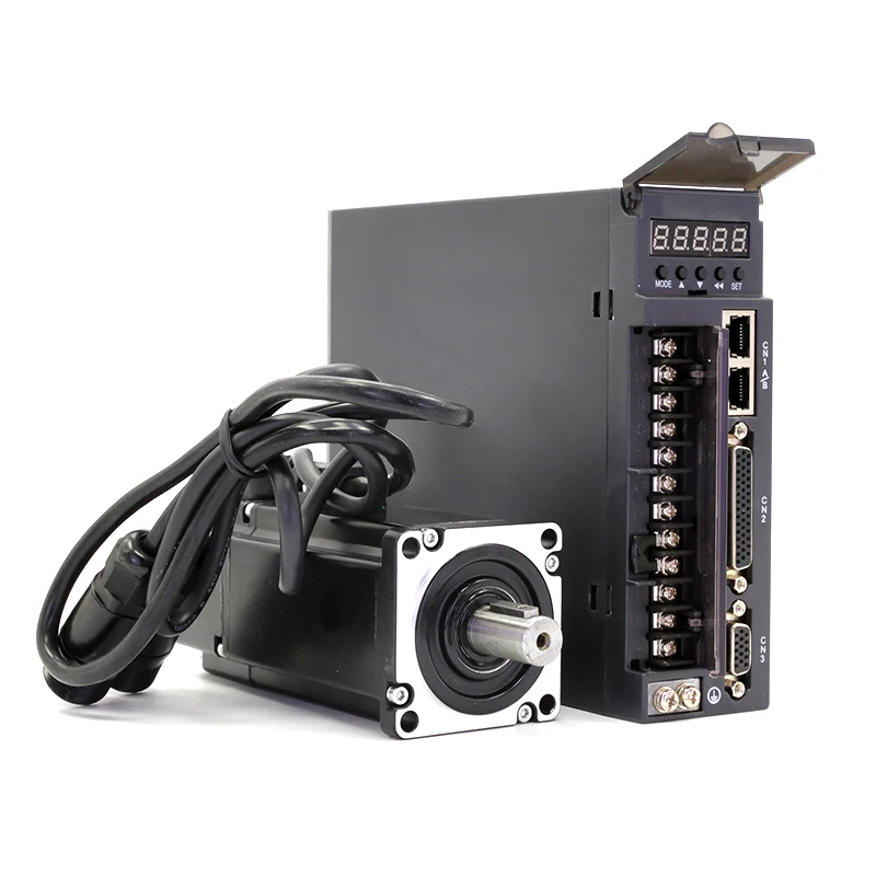 High quality Servo motor set 100W AC220V 40ST-M00330 AC Servo Motor 0.32N.M 3000RPM with Servo Driver
High quality Servo motor set 100W AC220V 40ST-M00330 AC Servo Motor 0.32N.M 3000RPM with Servo Driver