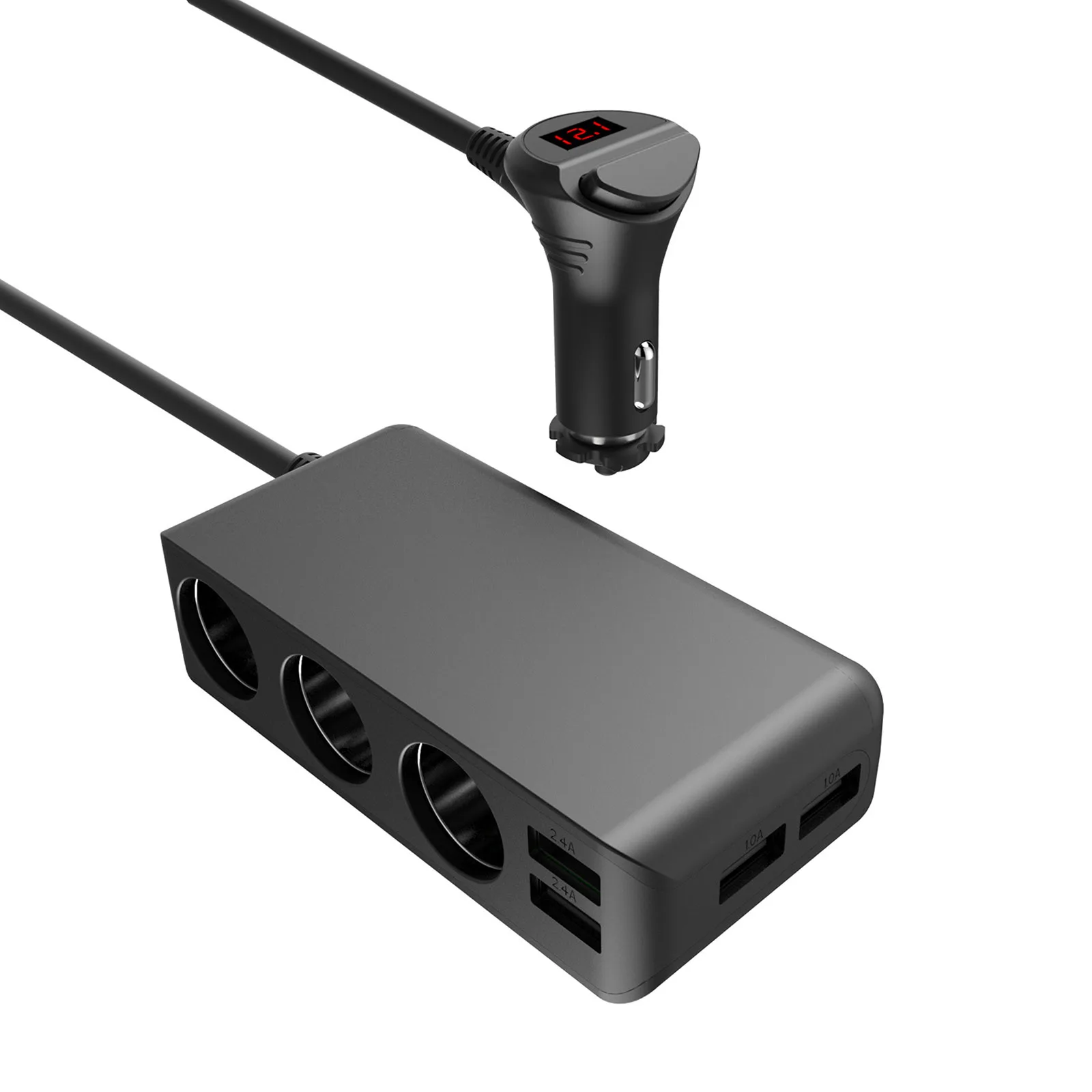 Быстрая зарядка 120 Вт, автомобильное зарядное устройство, 4USB, зарядное устройство для автомобиля, 3 розетки, автомобильный разветвитель пост...
Быстрая зарядка 120 Вт, автомобильное зарядное устройство, 4USB, зарядное устройство для автомобиля, 3 розетки, автомобильный разветвитель пост...