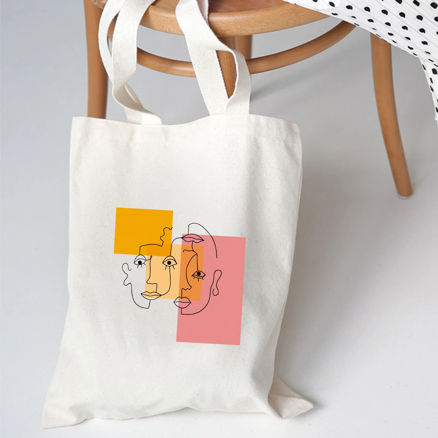 Abstract Art Cartoon Kawaii Cute Gift For Friend Recycle Bag Ladies Shopper Reusable Bag Casual Female Women Girls Handbag
Abstract Art Cartoon Kawaii Cute Gift For Friend Recycle Bag Ladies Shopper Reusable Bag Casual Female Women Girls Handbag