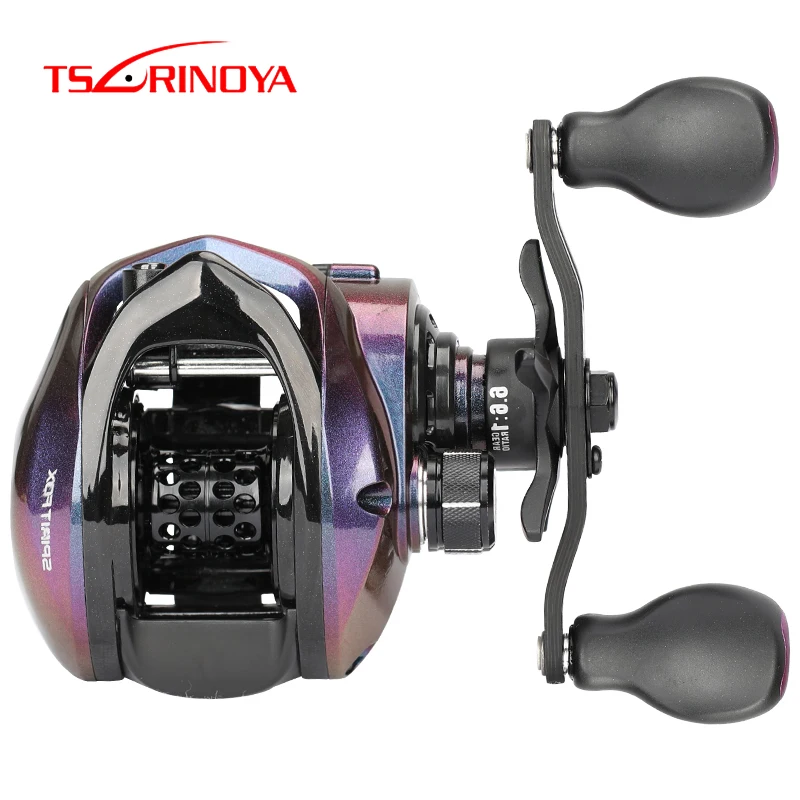 TSURINOYA Baitcasting Reel SPIRIT FOX-150 8+1BB 6.6:1 Right/Left Hand Bait Casting Carp Fishing Reel Carretilha De Pesca
TSURINOYA Baitcasting Reel SPIRIT FOX-150 8+1BB 6.6:1 Right/Left Hand Bait Casting Carp Fishing Reel Carretilha De Pesca