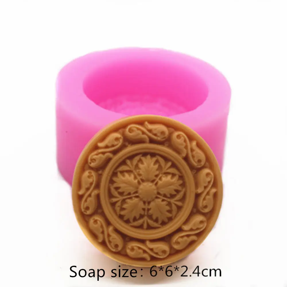 Classical Round Soap Mold Scented Wax Molds Cake Chocolate 3D Silicone Mold for Handmade Soap Making
Classical Round Soap Mold Scented Wax Molds Cake Chocolate 3D Silicone Mold for Handmade Soap Making
