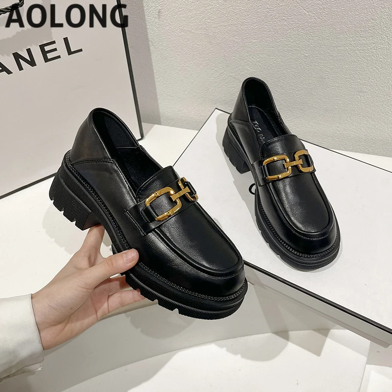 2022 Spring and Autumn New Women's Flat Shoes Ladies Leather Platform Shoes Casual Buckle Shoes Ladies Fashion All-match Shoes
2022 Spring and Autumn New Women's Flat Shoes Ladies Leather Platform Shoes Casual Buckle Shoes Ladies Fashion All-match Shoes