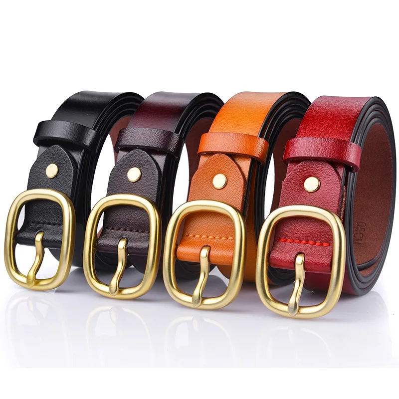 2021 ELEGZO Women's Genuine Leather Belt Fashion Retro Jeans Cowskin Belt Female Needle Buckle Leather Waistband
2021 ELEGZO Women's Genuine Leather Belt Fashion Retro Jeans Cowskin Belt Female Needle Buckle Leather Waistband