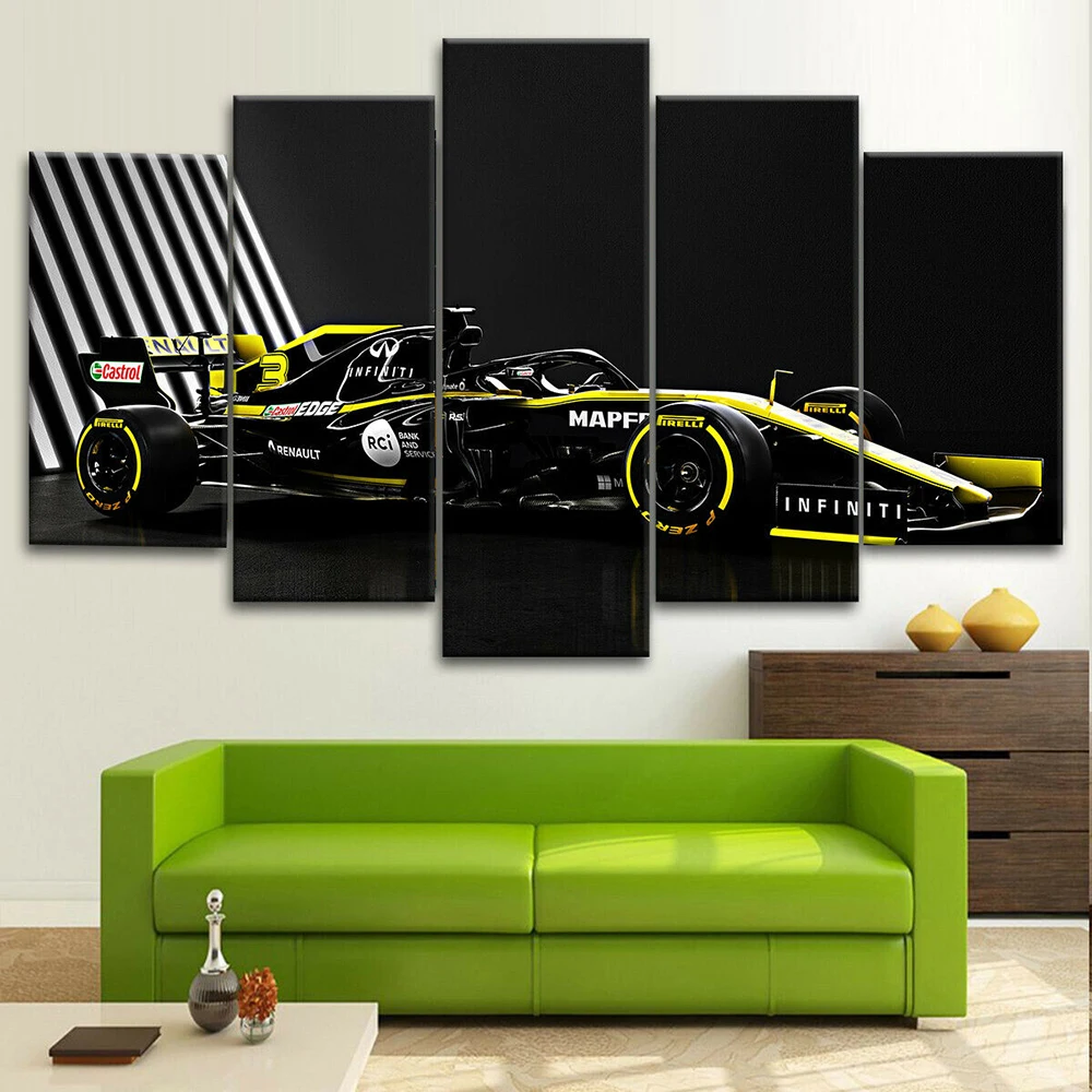 5 Pieces Wall Art Canvas Painting Race Car Poster Modern Home Decoration Living Room Bedroom Framework Pictures Modular
5 Pieces Wall Art Canvas Painting Race Car Poster Modern Home Decoration Living Room Bedroom Framework Pictures Modular