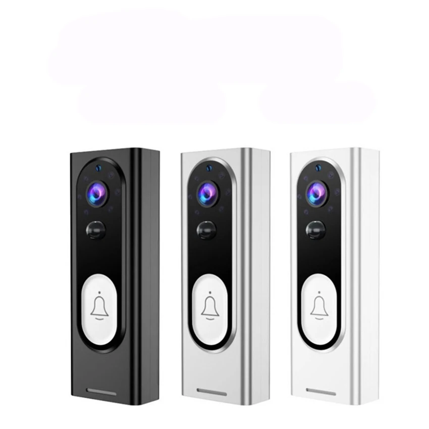 Wireless WiFi Video Doorbell with Chime, HD Video, Home Security Doorbell Camera with 2-Way Audio, Motion Detection, Wide Angle 
Wireless WiFi Video Doorbell with Chime, HD Video, Home Security Doorbell Camera with 2-Way Audio, Motion Detection, Wide Angle