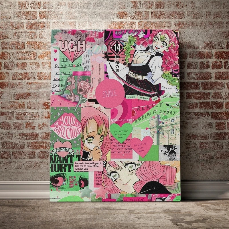 Love Hashira Mitsuri Kanroji Anime Painting Wall Art Decor Living Room Bedroom Home Decoration Modular Canvas Poster Hd Prints
Love Hashira Mitsuri Kanroji Anime Painting Wall Art Decor Living Room Bedroom Home Decoration Modular Canvas Poster Hd Prints