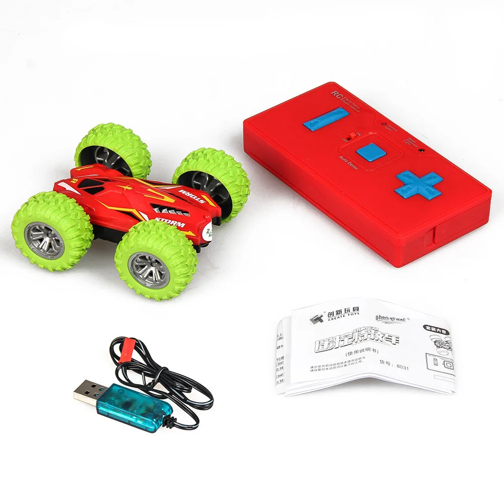 Border New 2.4G Mini Remote Control Stunt Double-Sided Car High-Speed Rotating Rolling Racing Children's Remote Control Toy Car
Border New 2.4G Mini Remote Control Stunt Double-Sided Car High-Speed Rotating Rolling Racing Children's Remote Control Toy Car