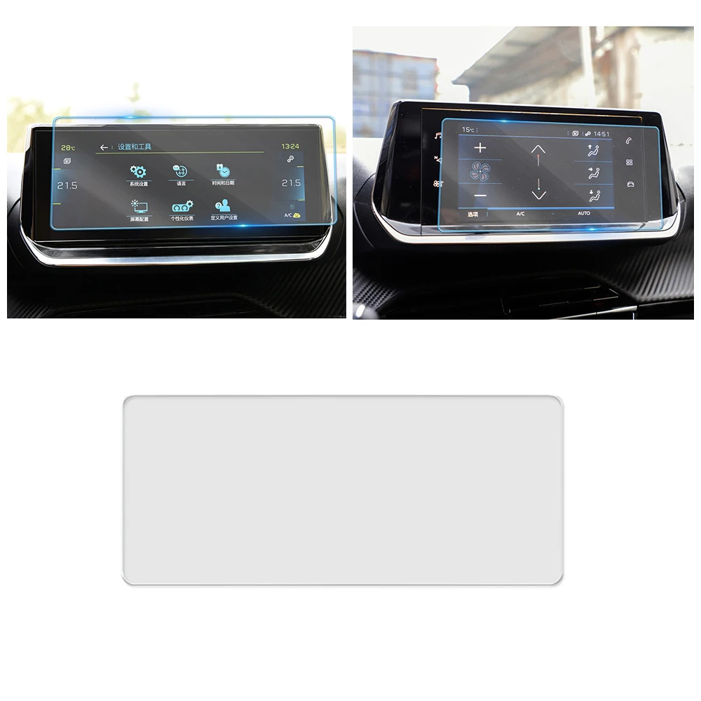 

Для Peugeot e2008 2020 2021 Автомобильный мультимедийный видео GPS навигатор ЖК-экран Защитная пленка из закаленного стекла Защита от царапин